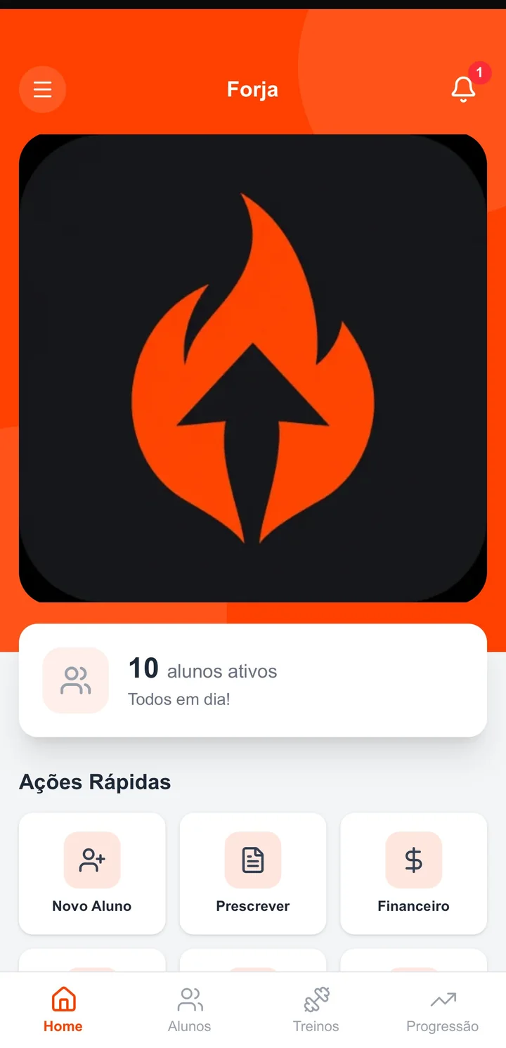 App da marca Forja