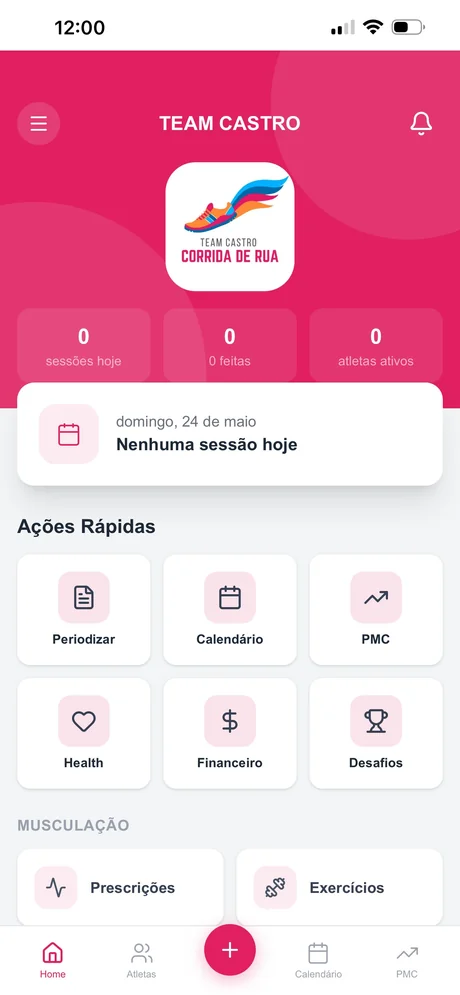 App da Team Castro com identidade própria